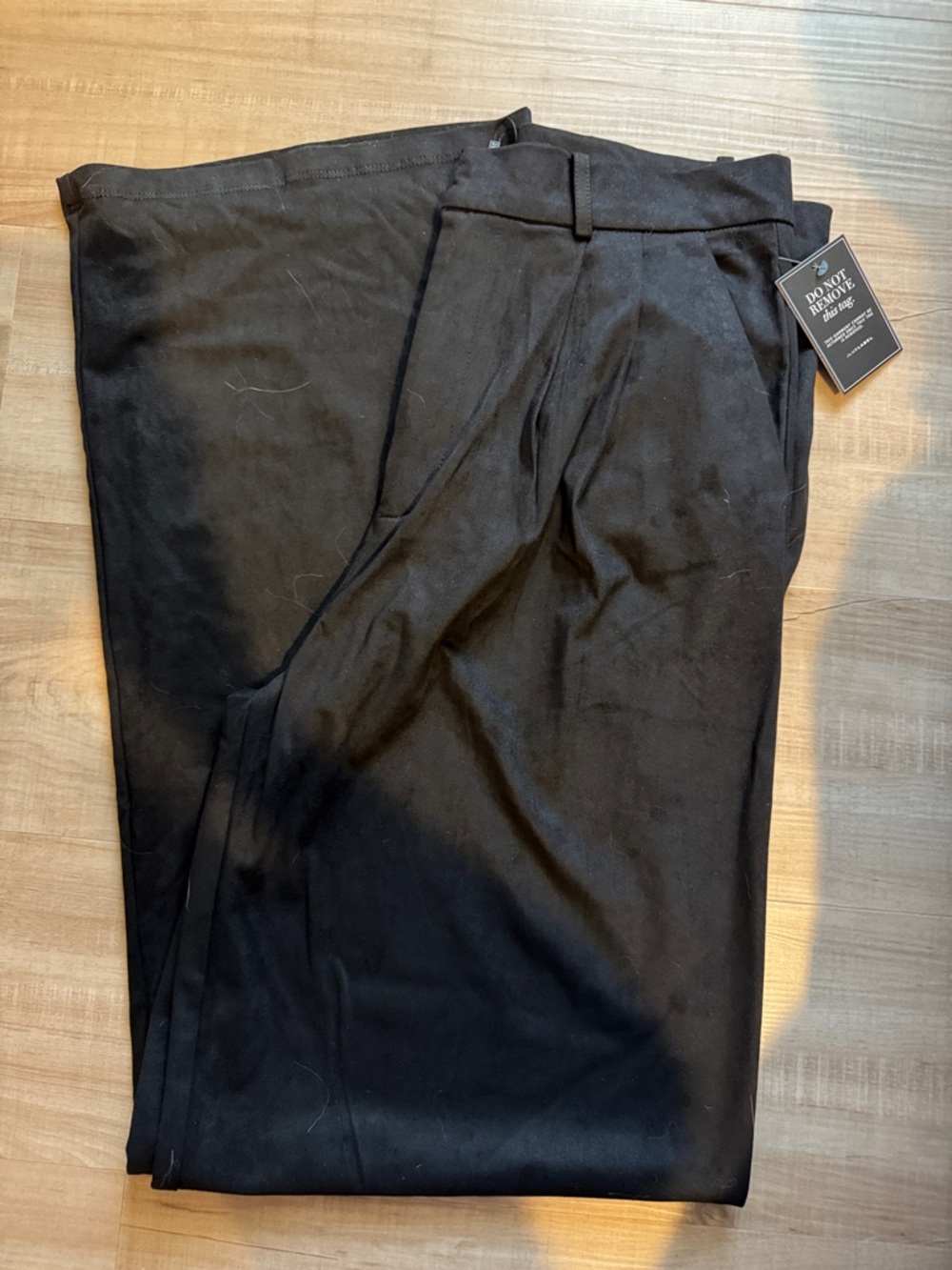 JLUXLABEL NWT High-Waist Wide Leg Womens Trousers - Black